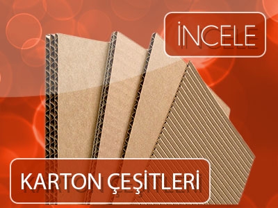 KARTON ÇEŞİTLERİ